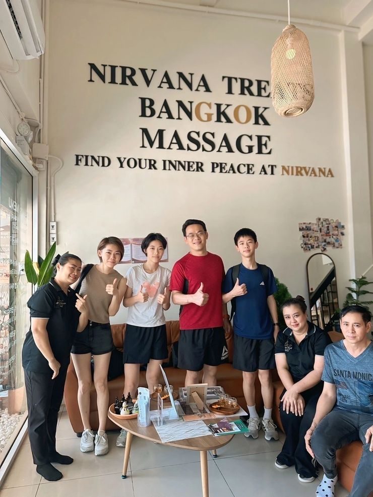 Happy customer at Nirvana Treats Bangkok Massage
